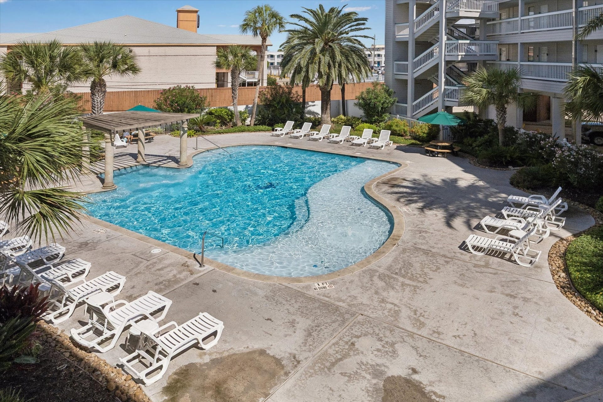 6102 Seawall Boulevard, #190, Galveston, TX 77551 Unit is across from the pool. Great location.