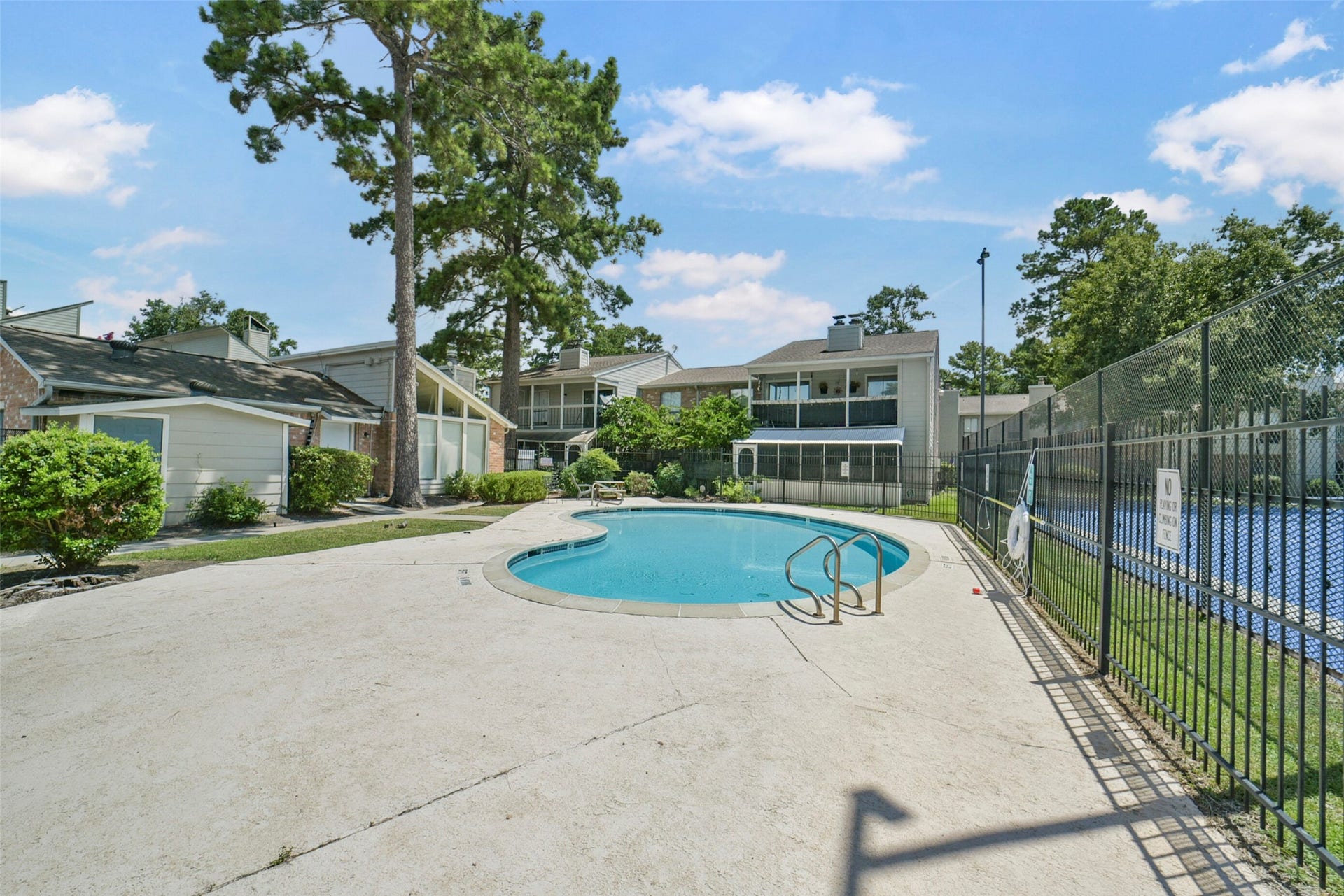 The community pool is within walking distance to the unit.