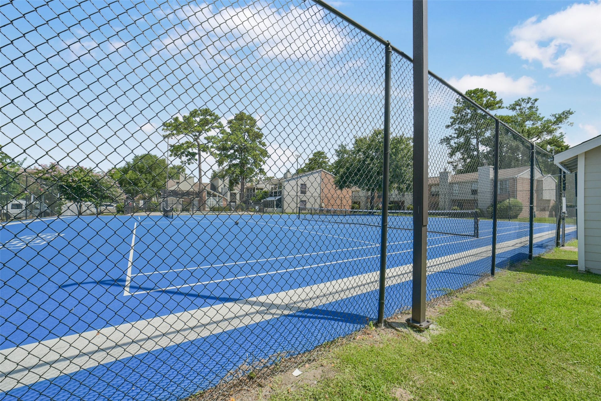 Community tennis courts.