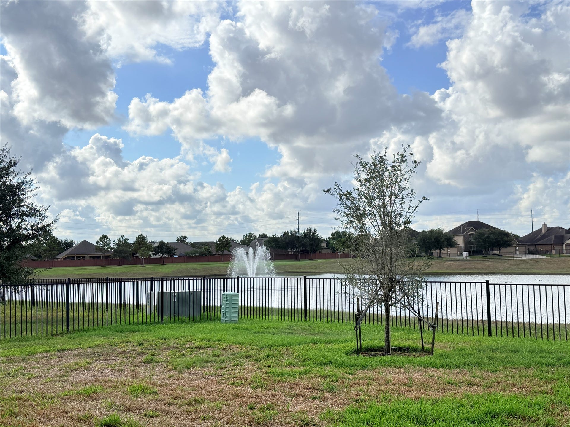 20635 Riley Copper Drive, Cypress, TX 77433 The view from the back patio.