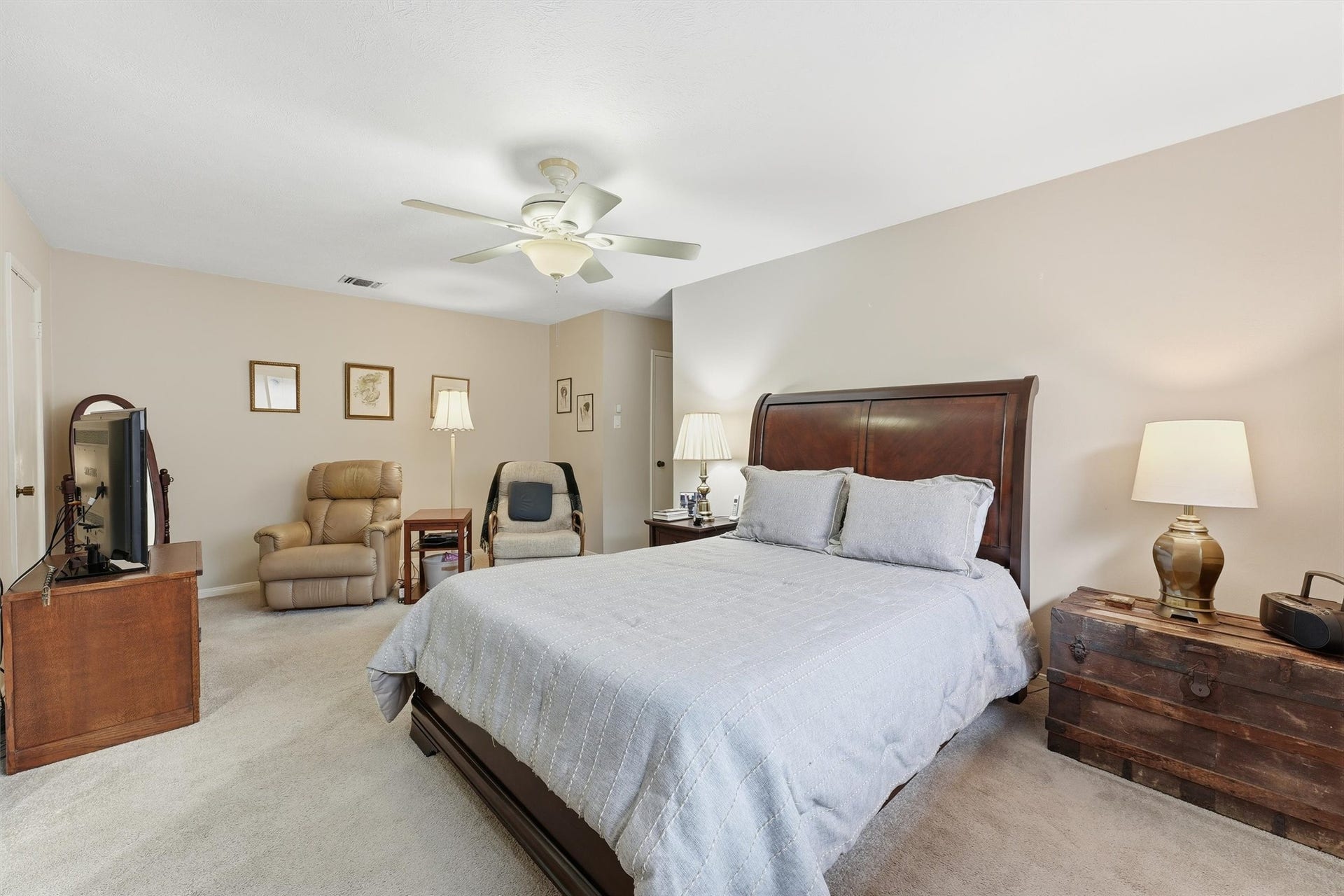 Awesome primary suite with THREE walk-in closets!