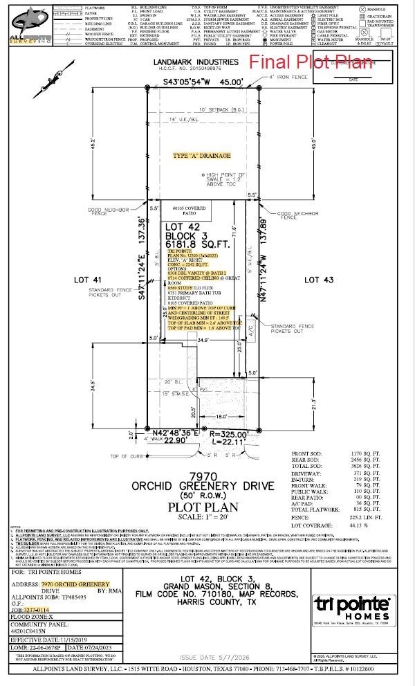 7970 Orchid Greenery Drive, Cypress, TX 77433 7970 Orchid Greenery Drive, Cypress, TX 77433