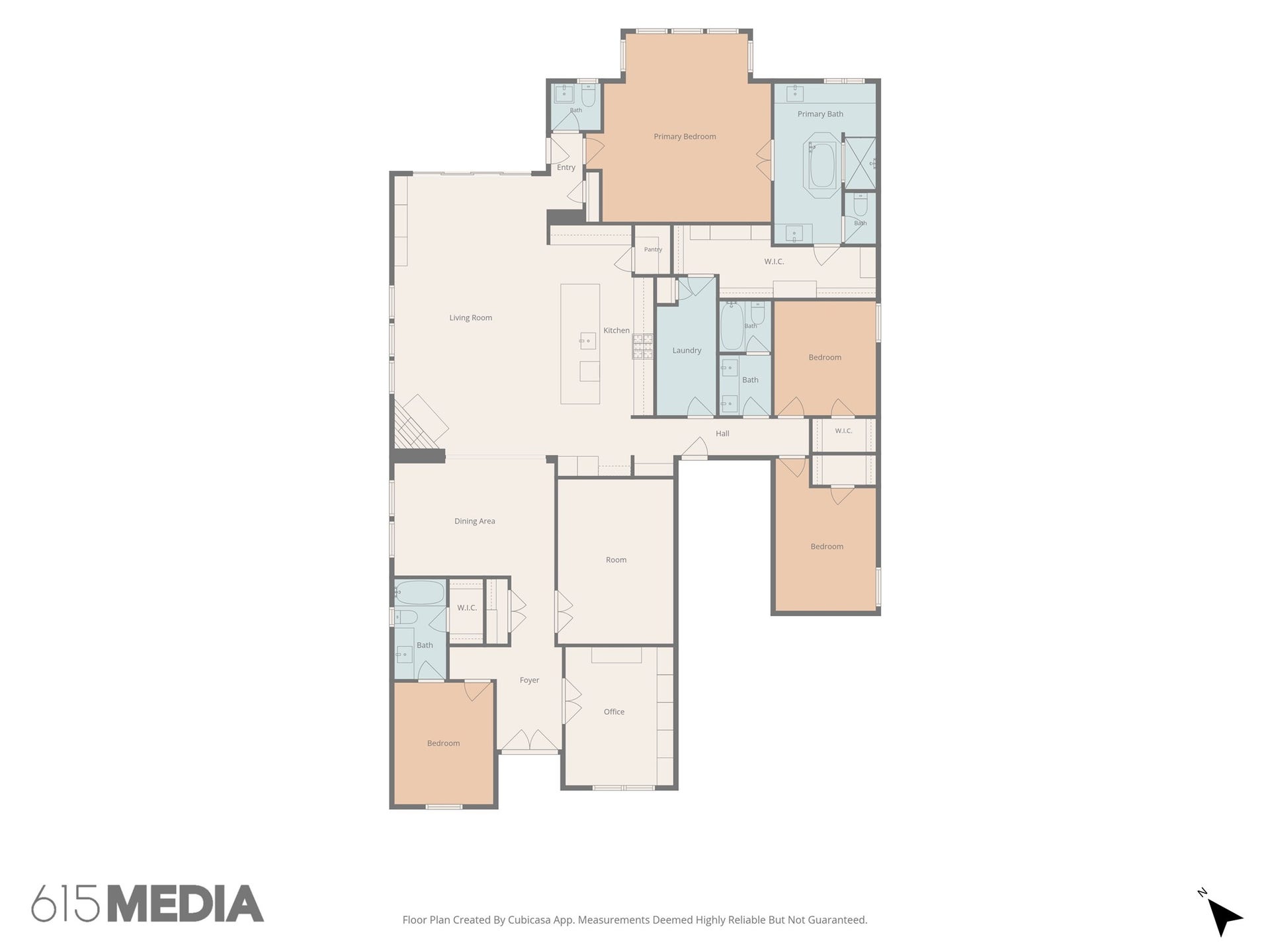 30410 Myrtle Oak Drive, Fulshear, TX 77423 Great Highland Homes floorplan.