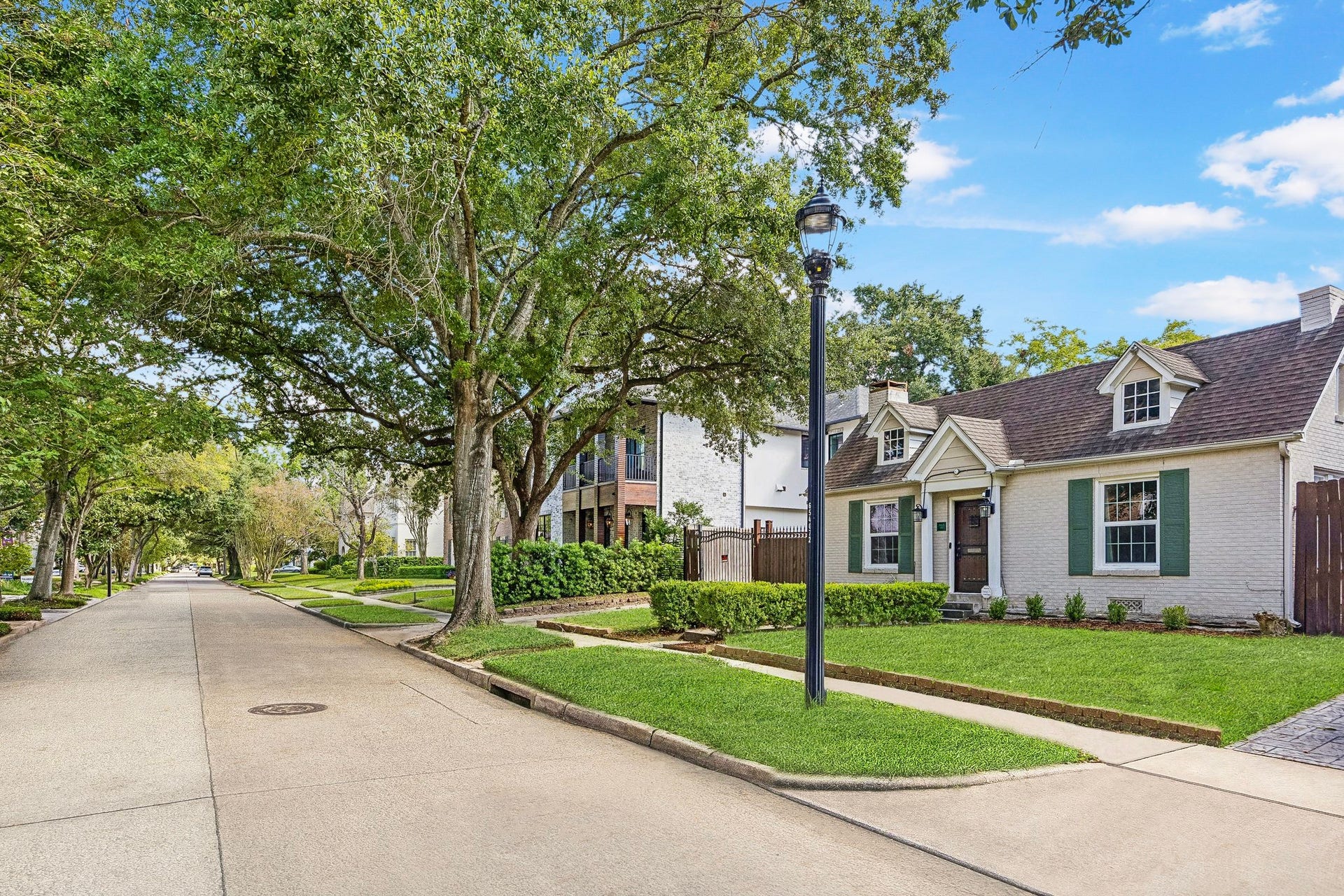 [Front Elevation] Value is in the land. 6,820-square-foot lot in a prime location. In close proximity to Wier Park and Rice Village.