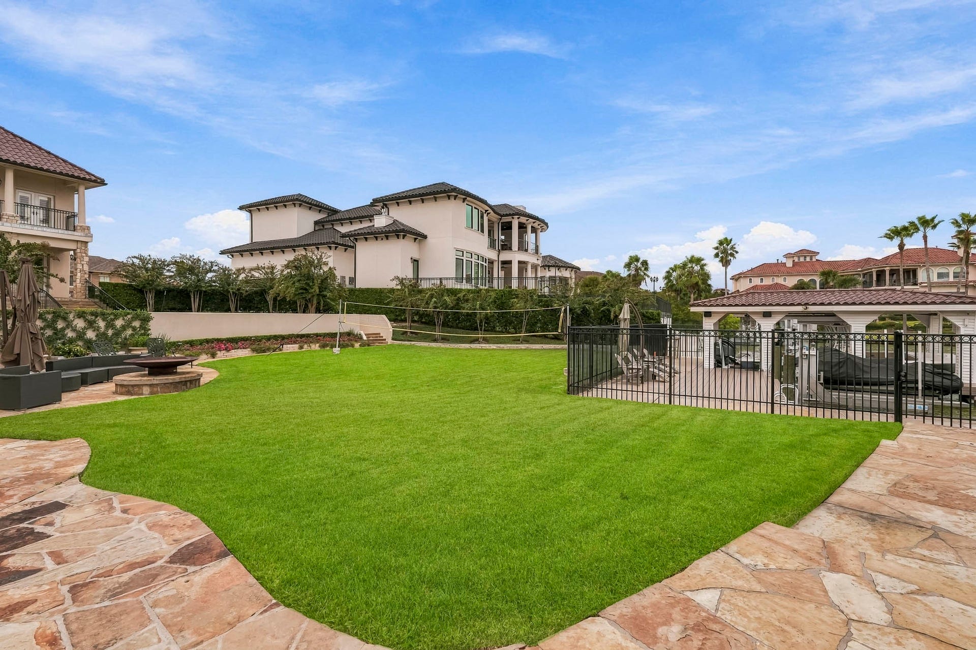 1903 Ray Shell Court, Houston, TX 77586 your lawn and dock with covered boat slips and jet ski slips