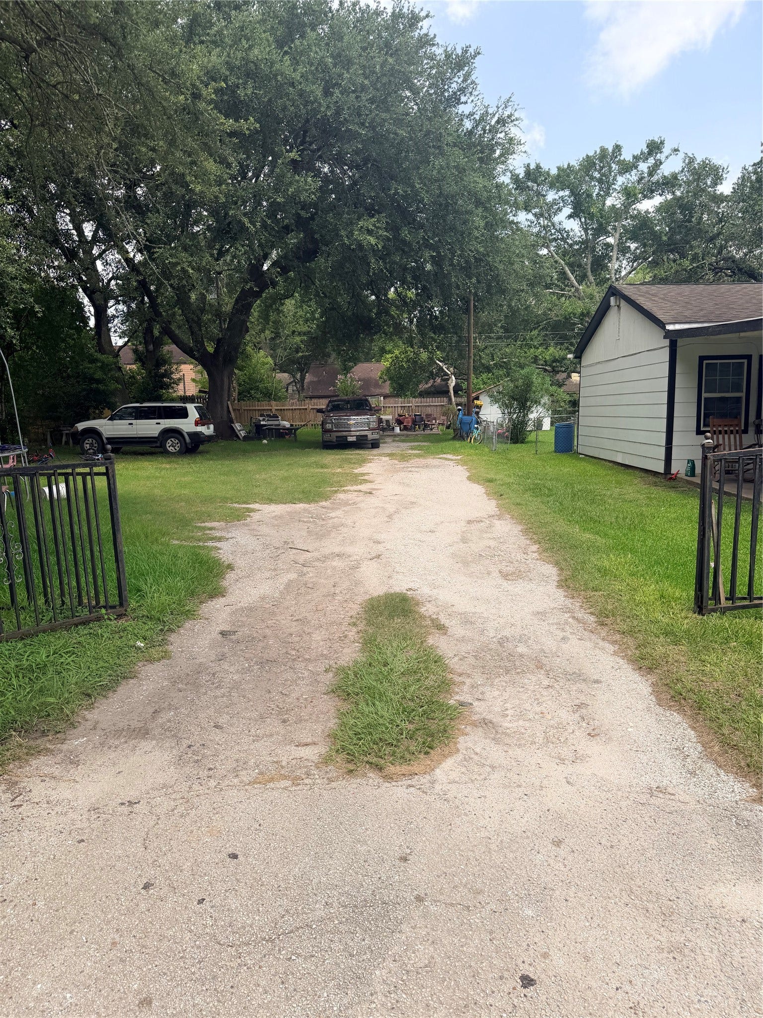 1207 Pirtle Street, La Marque, TX 77568 Street level perspective highlights the easy access and established neighborhood atmosphere.