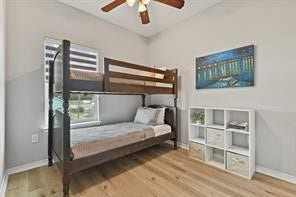 3717 Church Street Street, Galveston, TX 77550 Virtual staged bedroom.