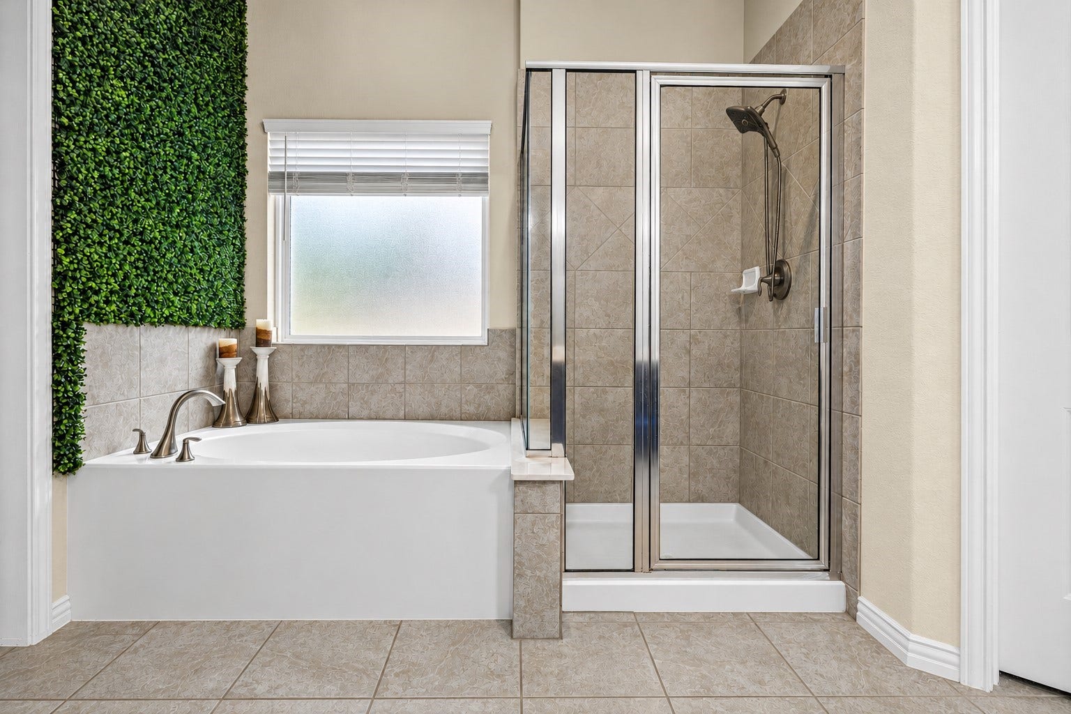 655 W Linnwood Drive, Woodbranch, TX 77357 Escape the everyday in your own spa-inspired primary bath! The choice is yours-Unwind in the relaxing soaking tub or refresh in the separate glass-enclosed shower