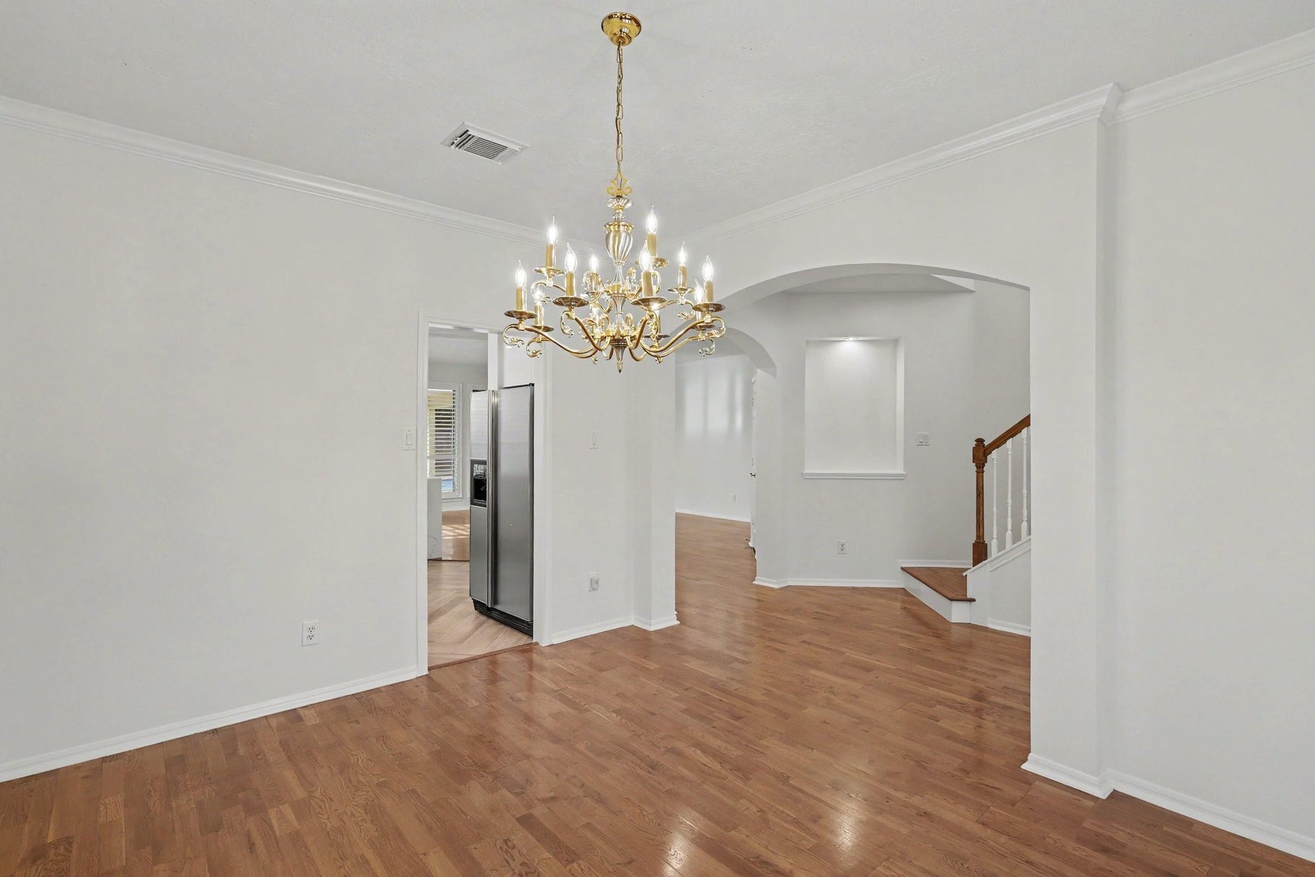 10903 Prairie Hawk Drive, Houston, TX 77064 Formal dining area leads directly into kitchen.