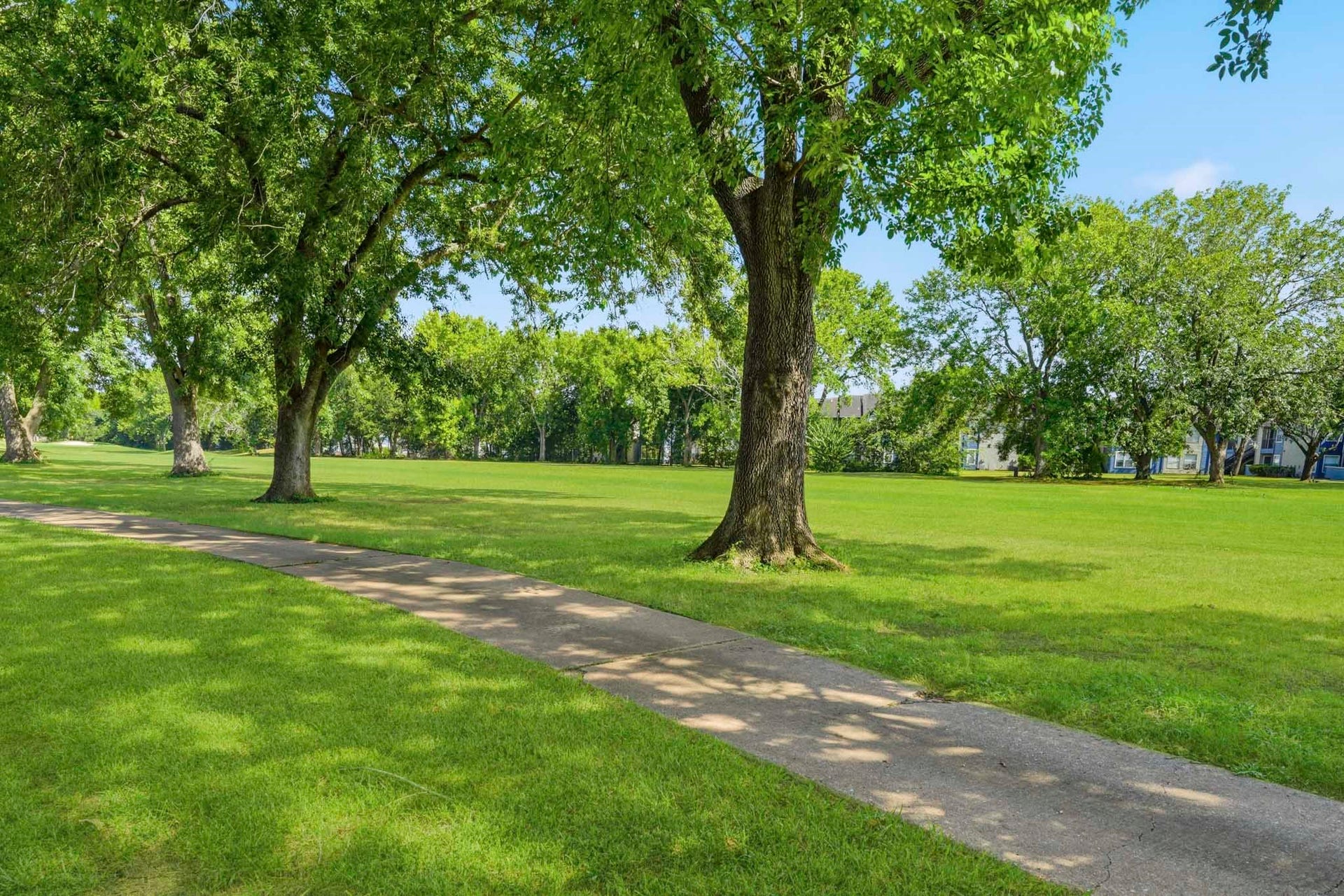 This is the view from your private back yard.