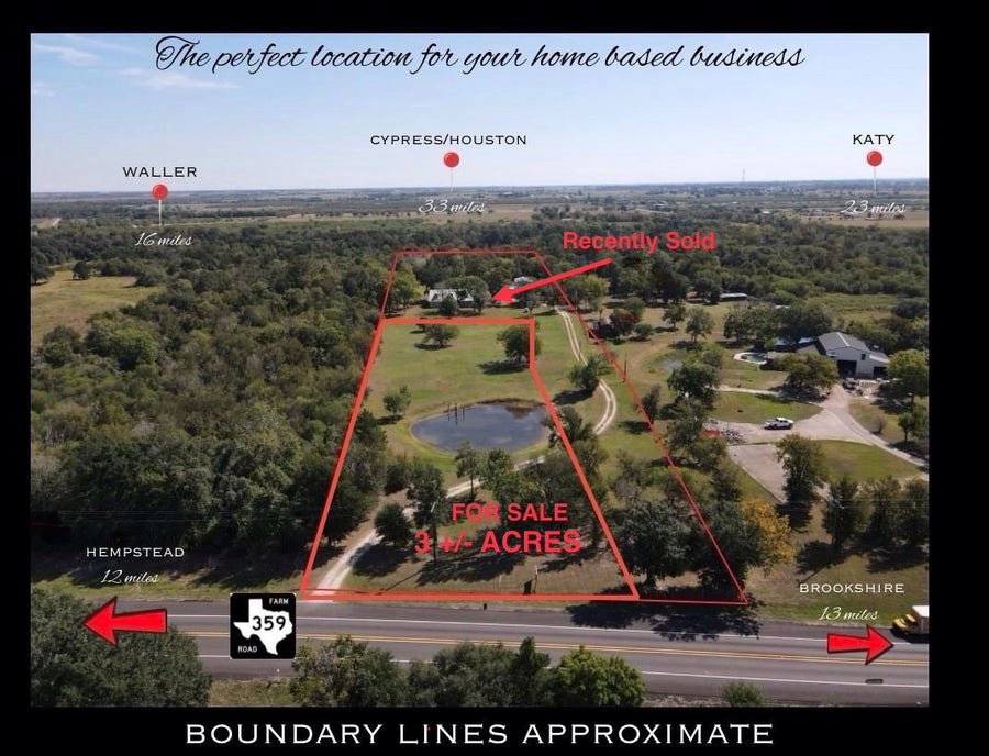 Property photo for 13380 FM 359 Road, Hempstead, TX