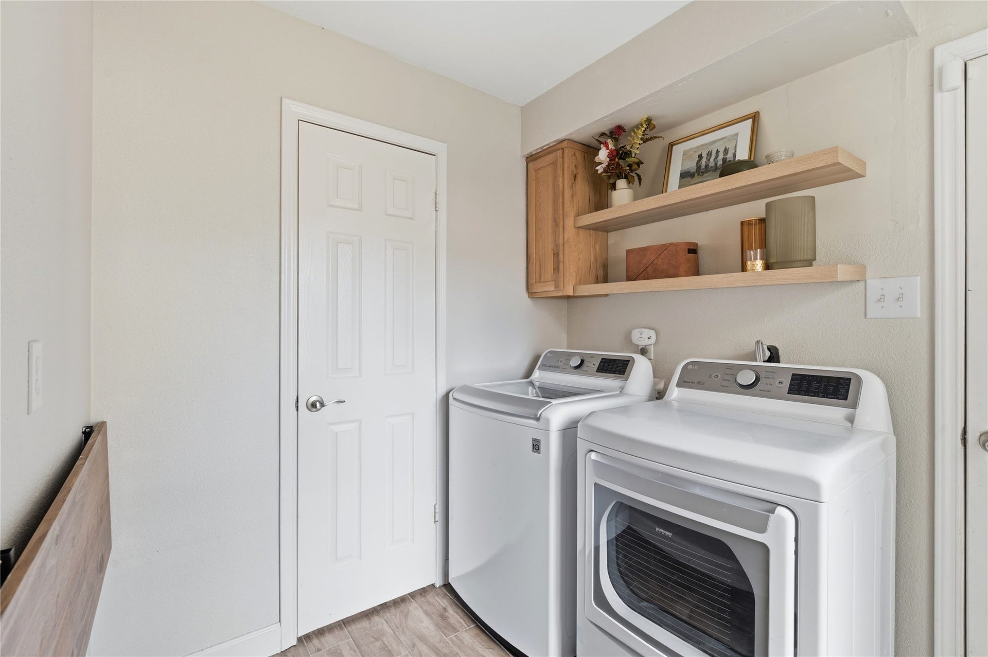 2211 Kinbrook Drive, Houston, TX 77077 Laundry room located inside the home.