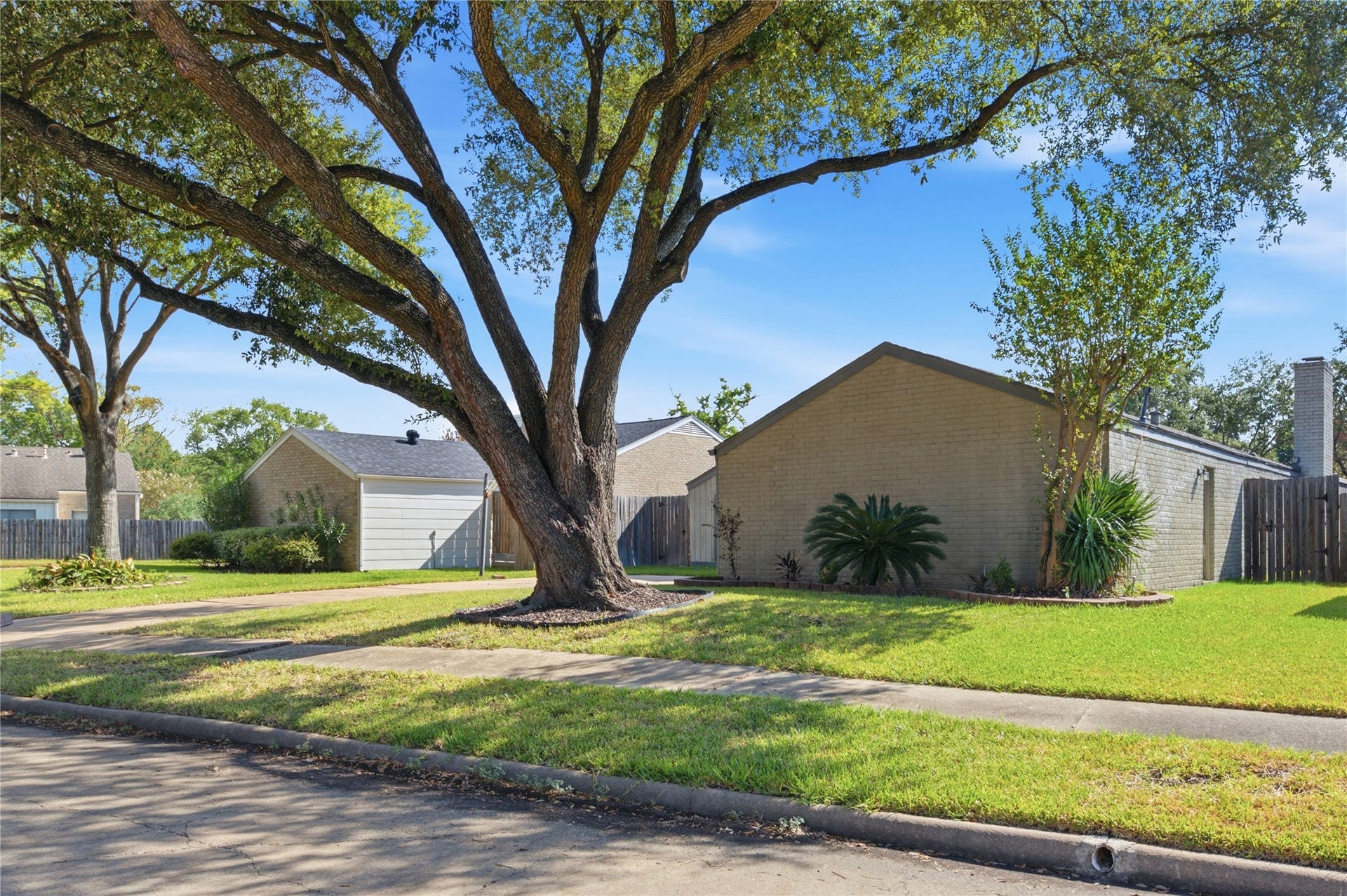 2211 Kinbrook Drive, Houston, TX 77077 The home sits on a spacious lot with mature trees!
