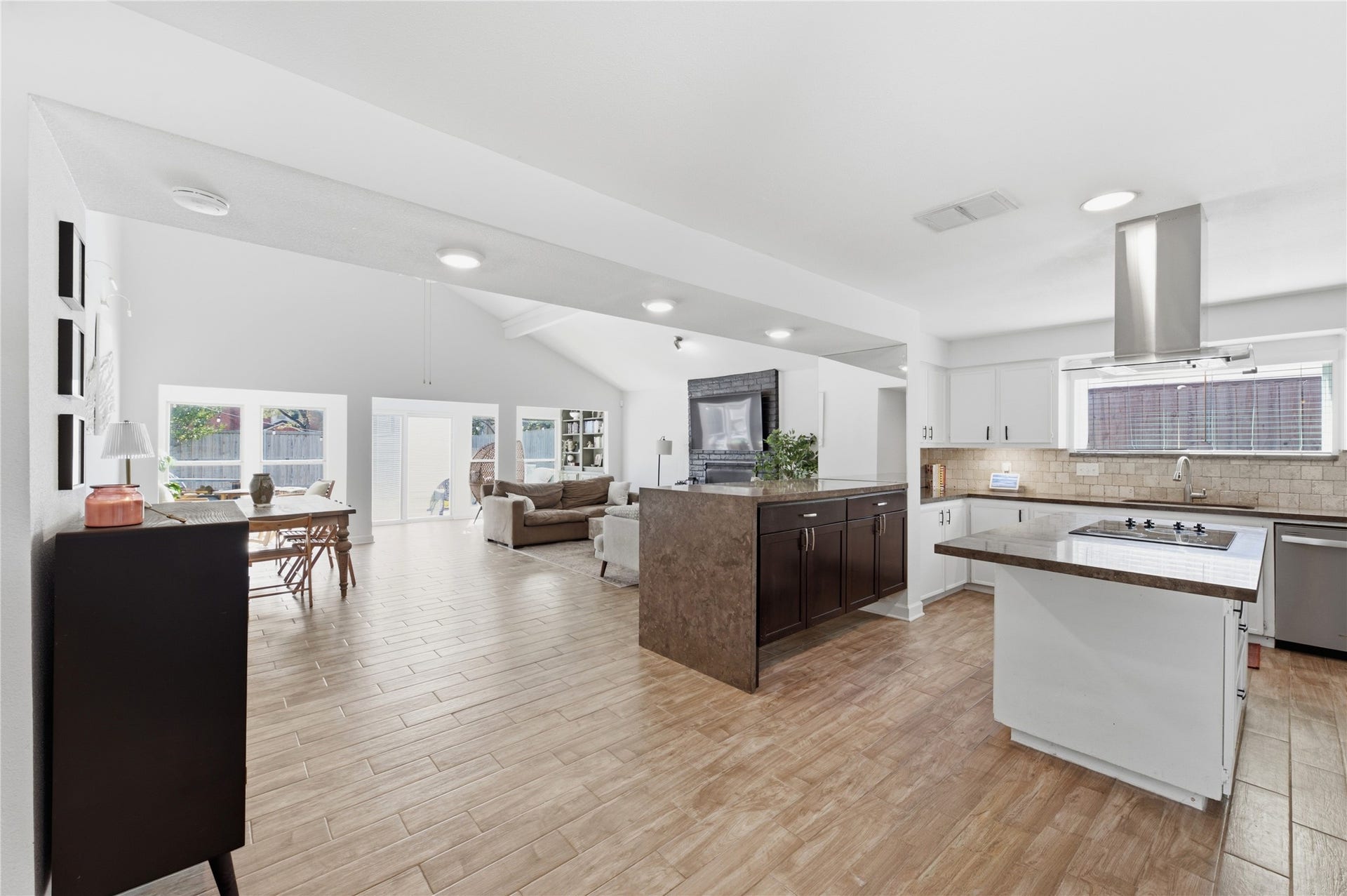 2211 Kinbrook Drive, Houston, TX 77077 Bright, modern open-concept floor plan designed for seamless living.