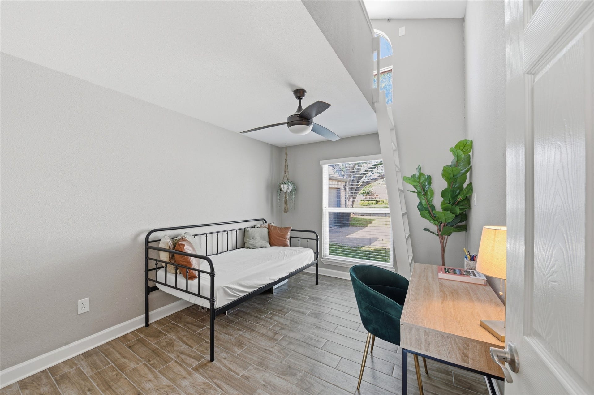 2211 Kinbrook Drive, Houston, TX 77077 Unique secondary bedroom featuring a second-story loft area!