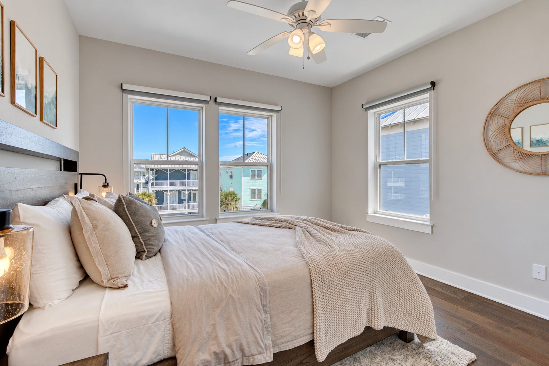 3802 Abalone Road, Galveston, TX 77554 Guest bedroom located on the southeast side of the home.
