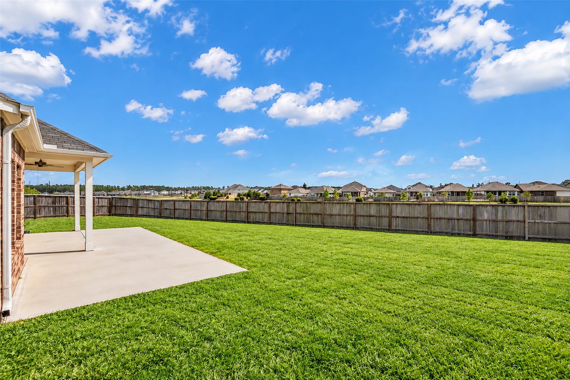 207 Alder Laurels Cove, Magnolia, TX 77354 Put in a pool and design your dream backyard