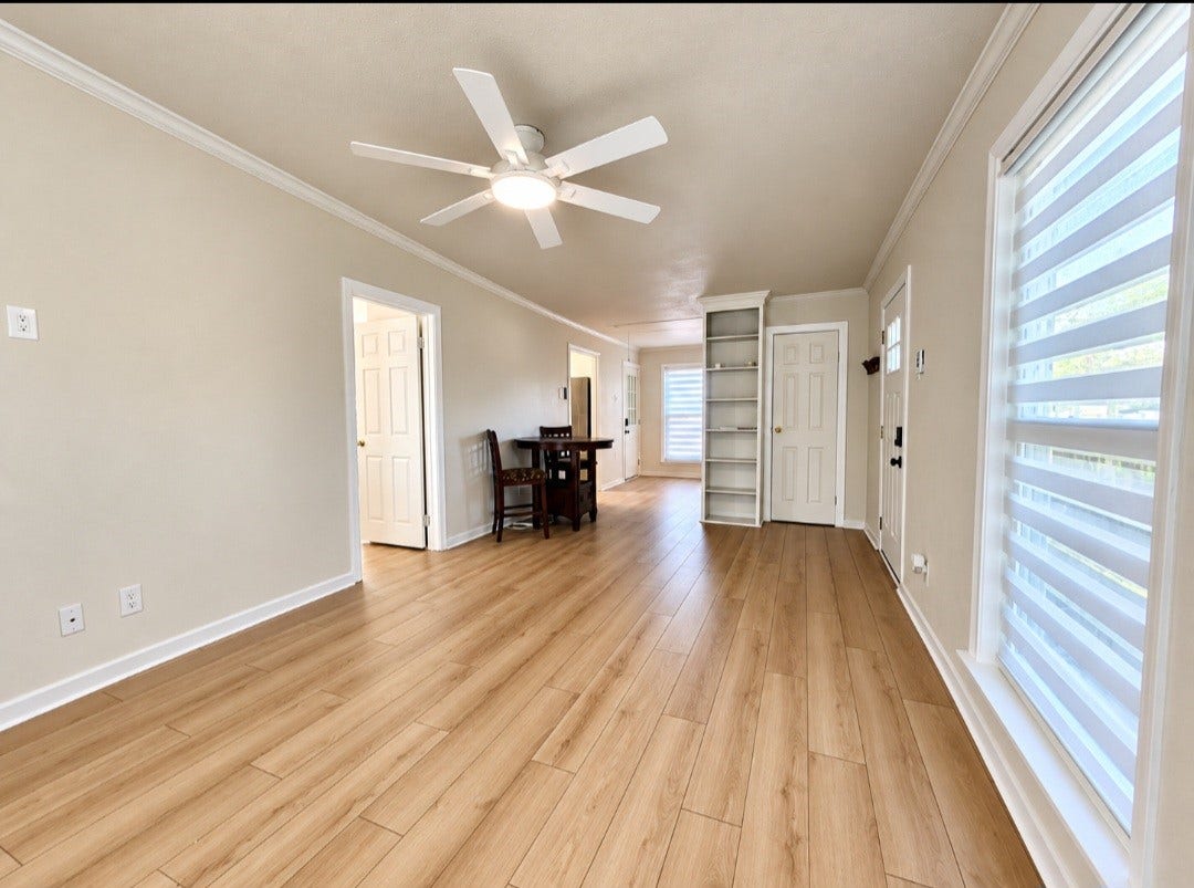 Recent remote ceiling fans, windows, and shades for
