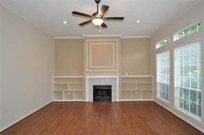 3129 Cedar Knolls Drive, Houston, TX 77339 Living area with high ceilings and a wall of windows looking over your private yard