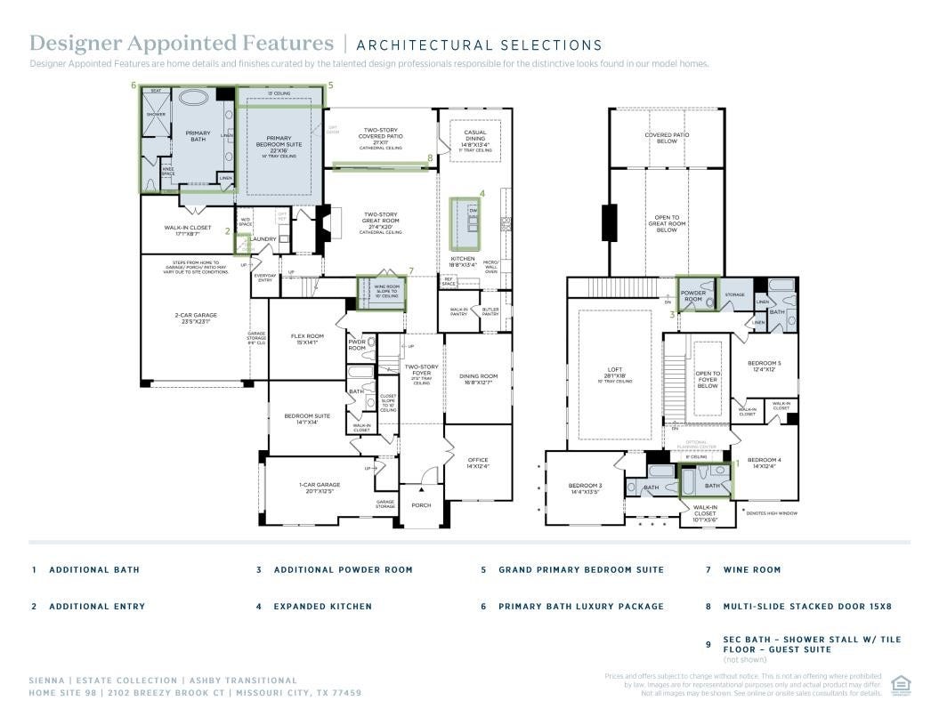 2102 Breezy Brook Court, Missouri City, TX 77459 Floor plan
