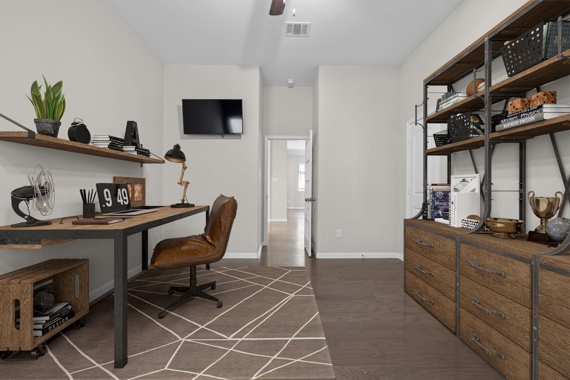 25615 Pinyon Hill Trail, Tomball, TX 77375 Study/Home Office - This photo has been virtually staged.