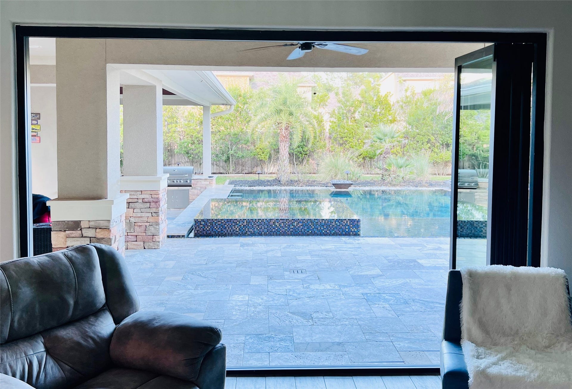 25014 Jennifer Heights Court, Spring, TX 77389 Bi-fold glass door