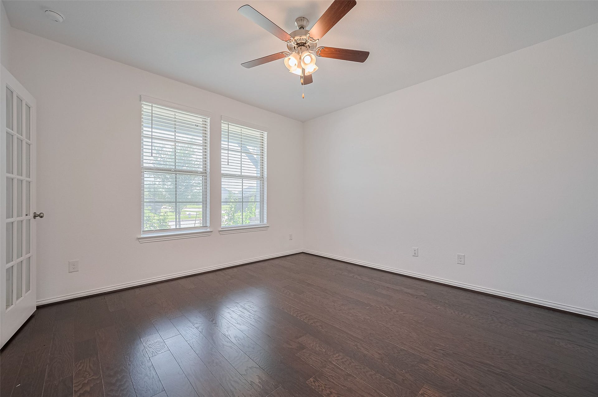31326 Whitfield Court, Fulshear, TX 77441 Room features fresh white walls, and a ceiling fan with lights