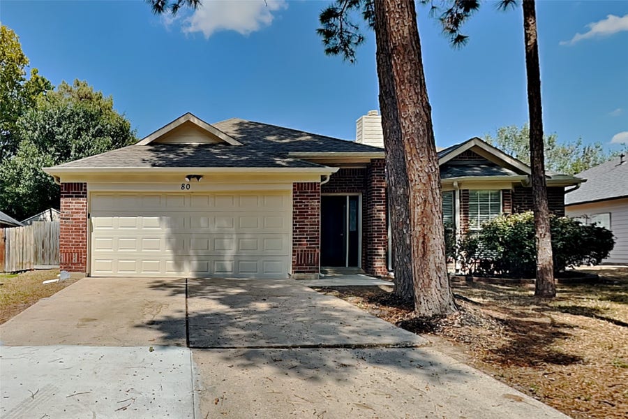 Property photo for 80 Laughing Brook Court, Spring, TX