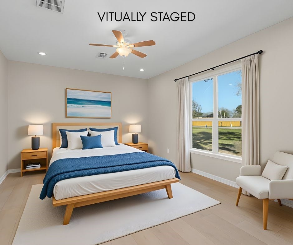 4656 N Teague Street, Rosharon, TX 77583 Virtually staged to highlight how this space can be furnished and enjoyed.