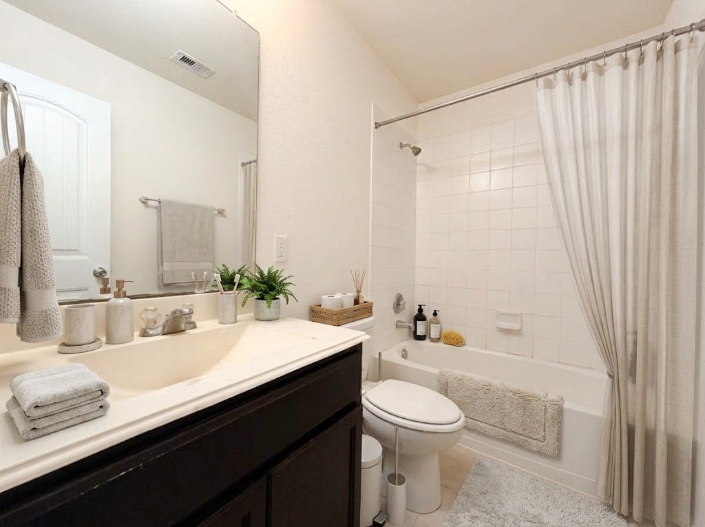 29202 Vernon Forest Court, Katy, TX 77494 digital staged bathroom