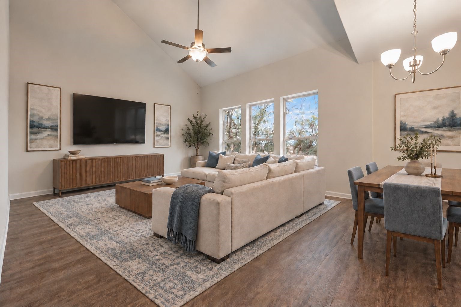 12207 Danza Drive, Willis, TX 77318 Virtually staged photo. Not actual home.