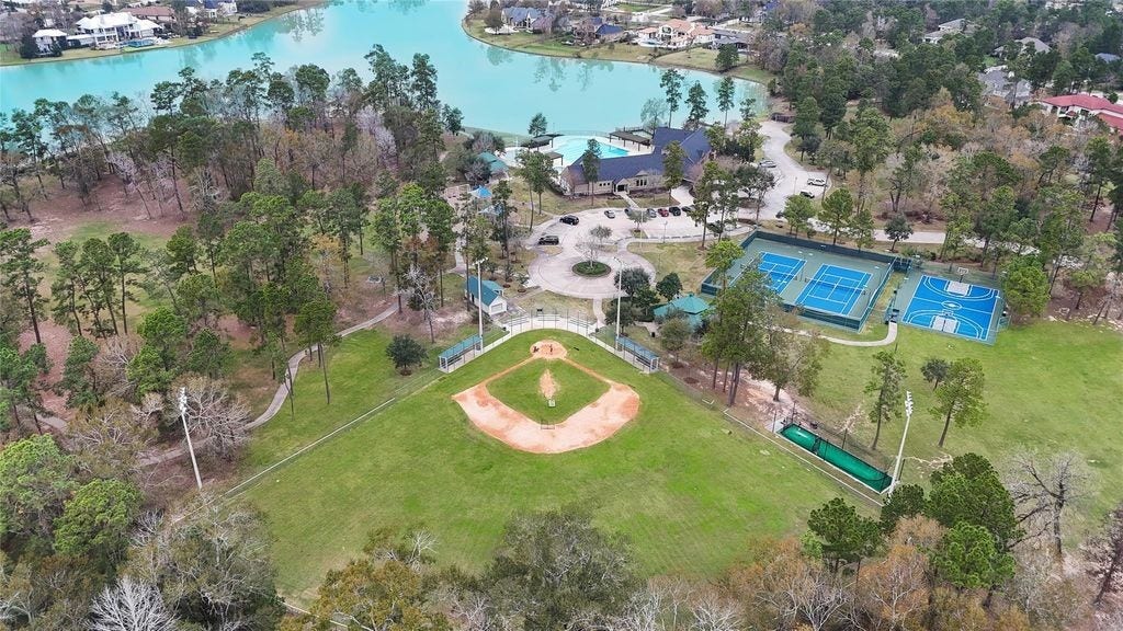 Community sports fields and recreational amenities.