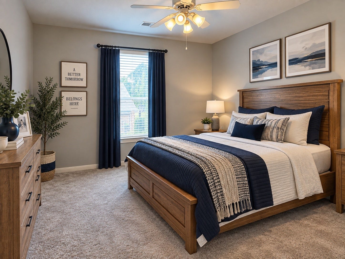 7 Compton Manor Drive, Spring, TX 77379 Bedroom 3 virtually staged