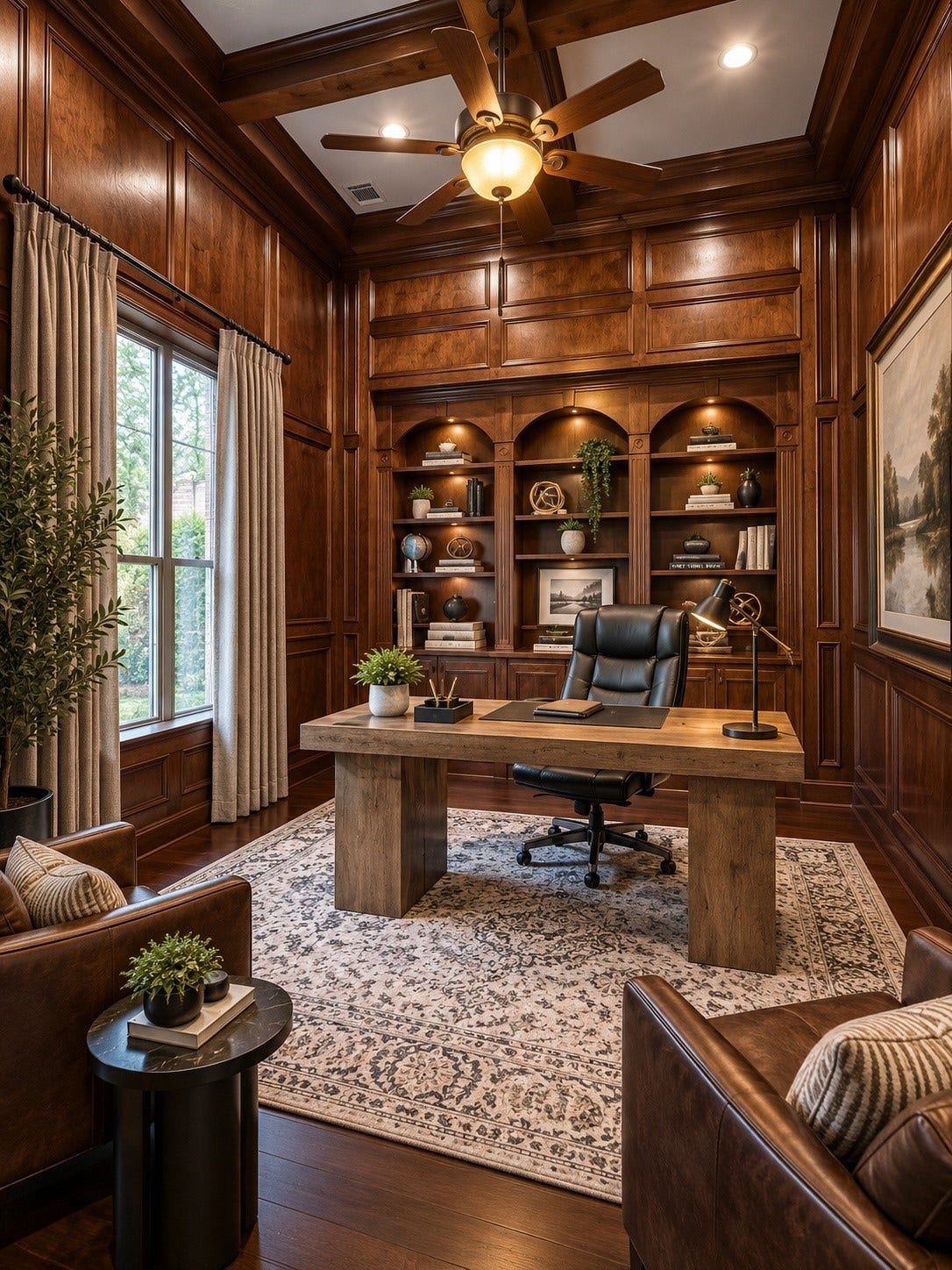 7 Compton Manor Drive, Spring, TX 77379 Executive Office virtually staged