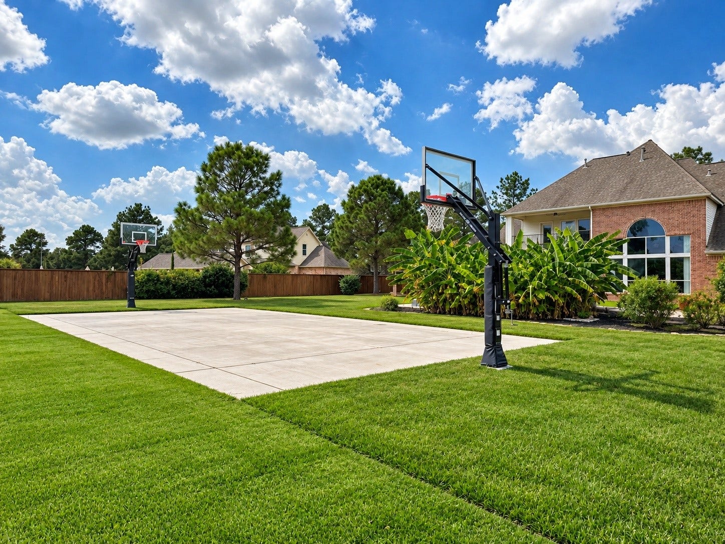 7 Compton Manor Drive, Spring, TX 77379 Full Court Basketball virtually enhanced