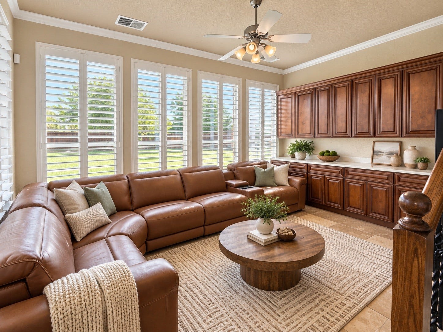 7 Compton Manor Drive, Spring, TX 77379 Sunroom virtually staged