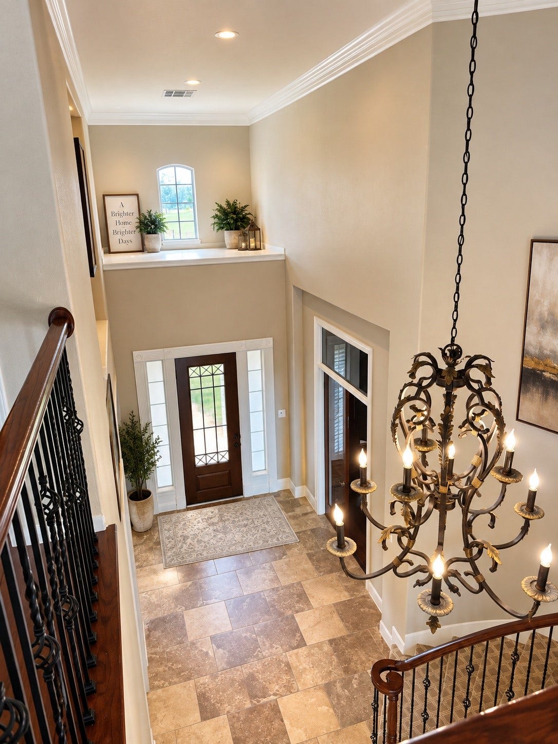 7 Compton Manor Drive, Spring, TX 77379 Grand entryway Virtually enhanced