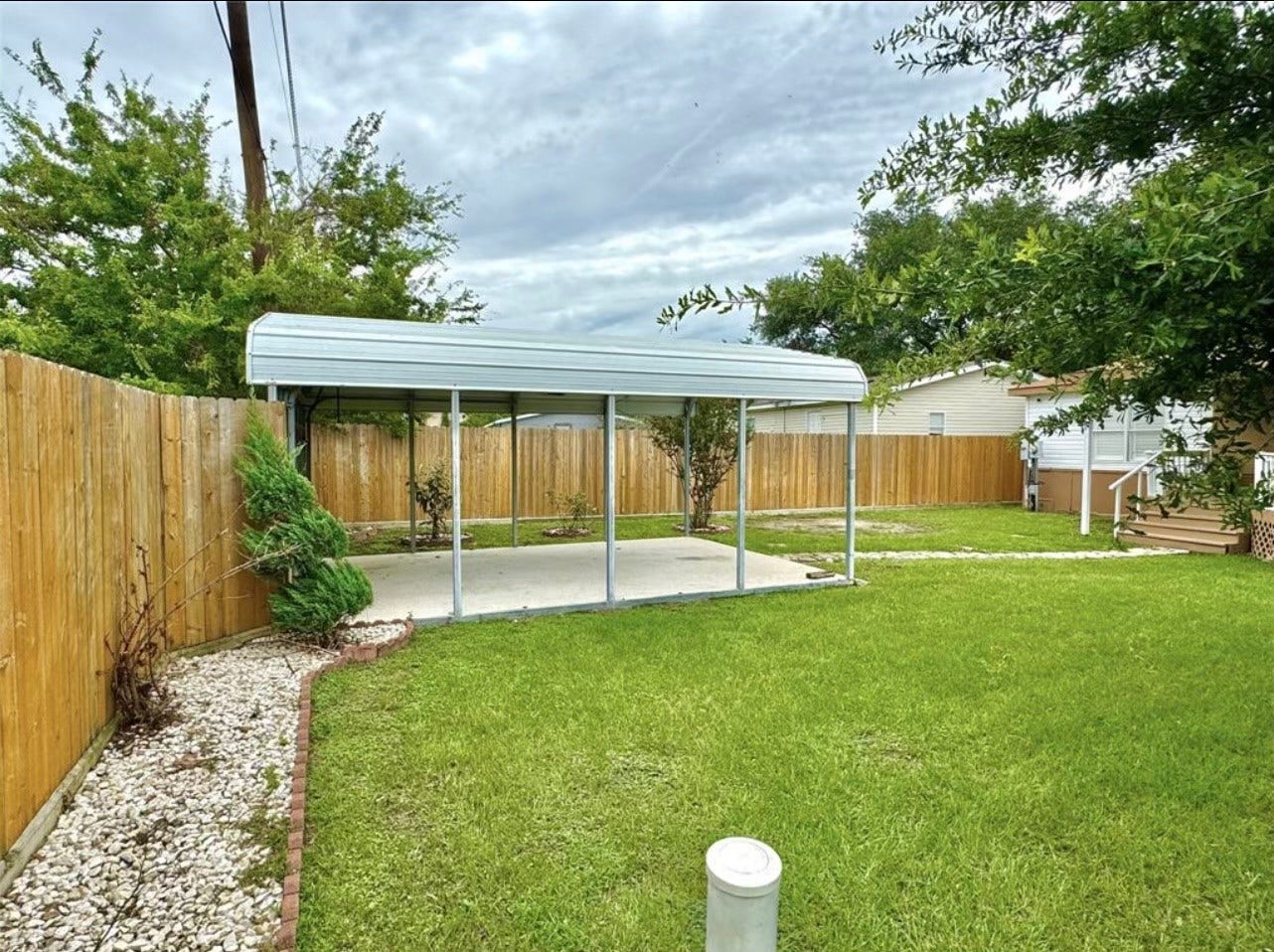 20319 Mountaindale Drive, Cypress, TX 77433 Another view of the backyard.