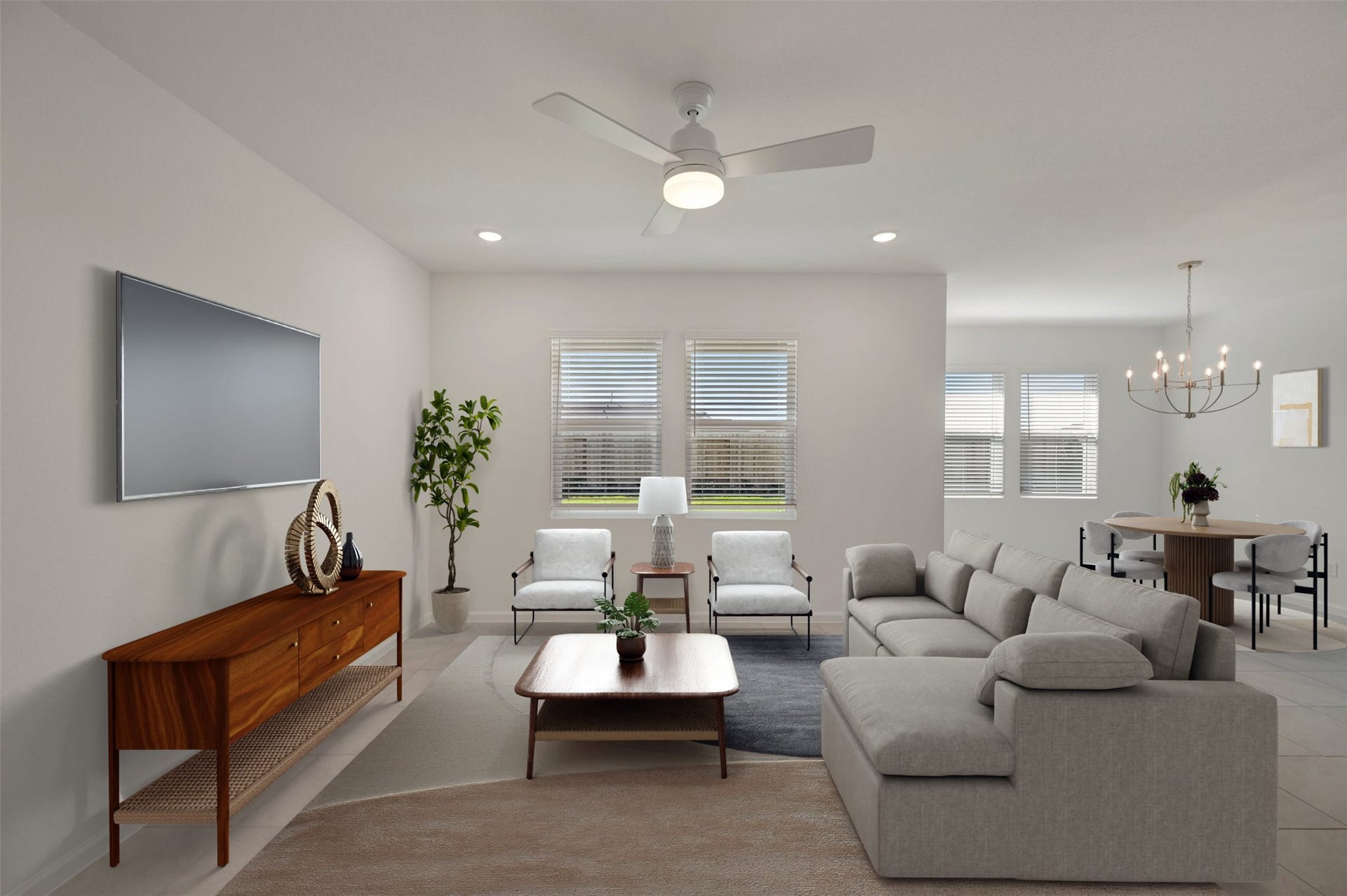 431 East Rose Marie Lane, Montgomery, TX 77356 Cozy great room