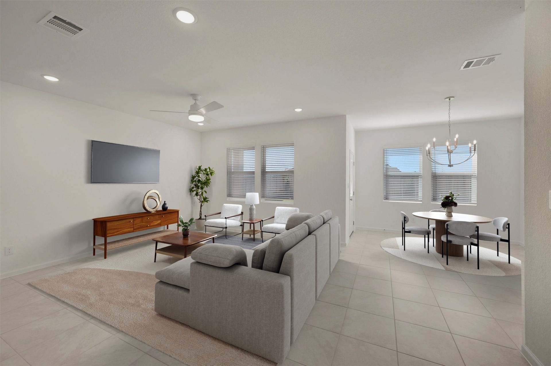 431 East Rose Marie Lane, Montgomery, TX 77356 Bright and airy living area