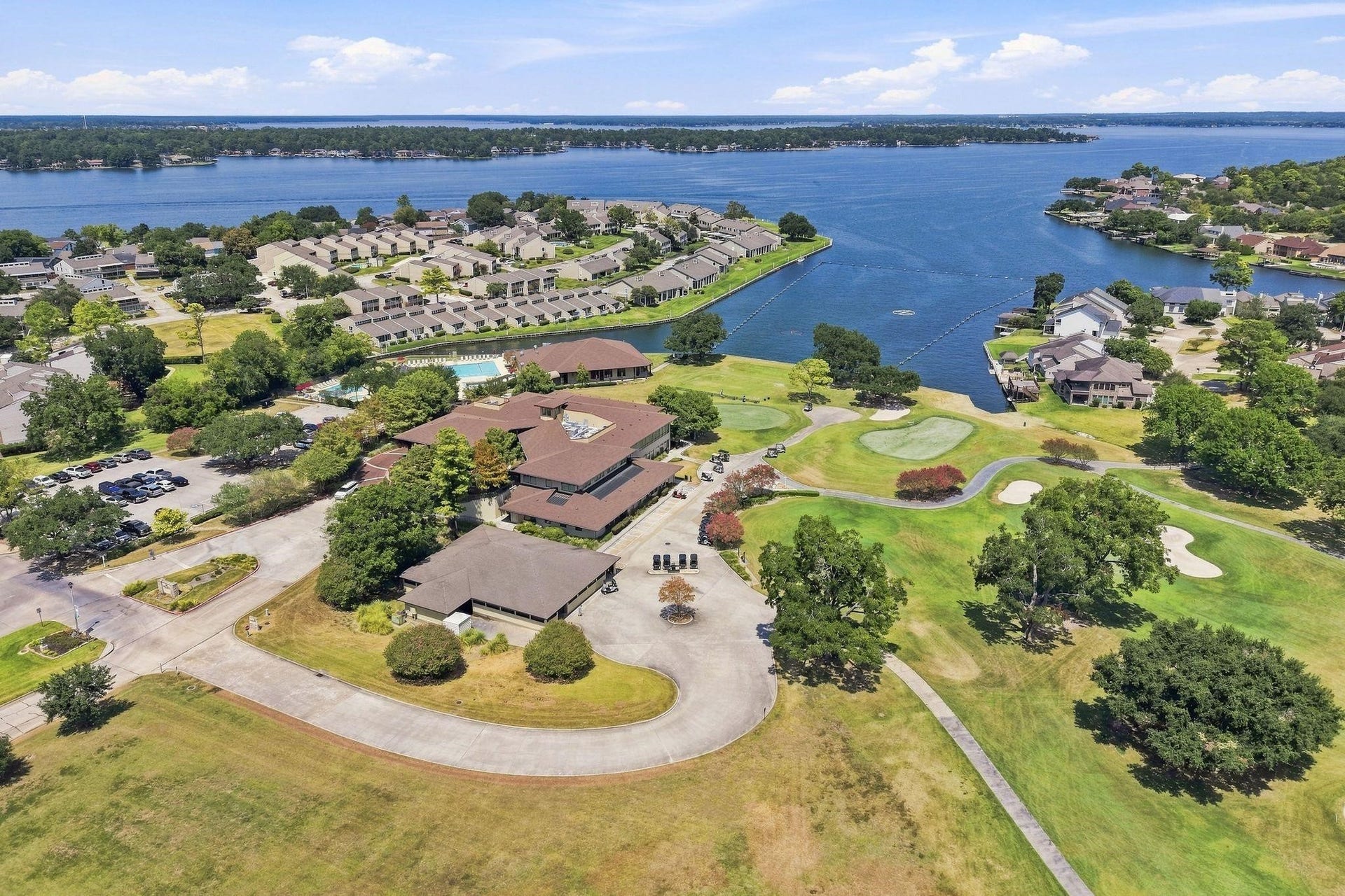 156 April Waters Drive W, Conroe, TX 77356 What a view!
