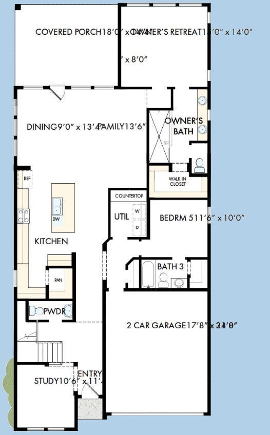 The success of a floor plan is the way you can move through itYoull be amazed at how well this home livesWe call it traffic patterns.