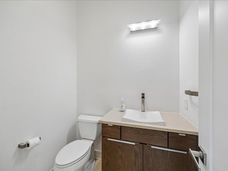 1st floor half bath