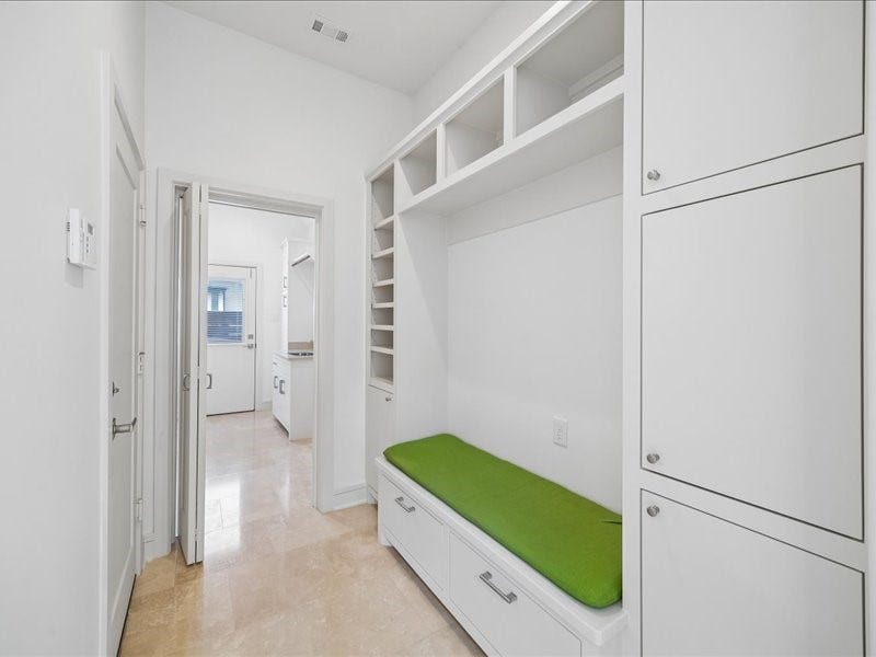 Garage entryway