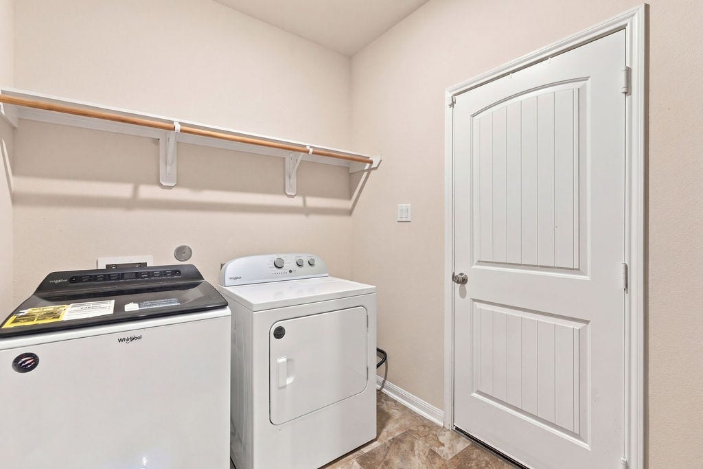 6623 Blimp Base Blvd, Hitchcock, TX 77563 Utilitiy room first floor and extra storage space,
