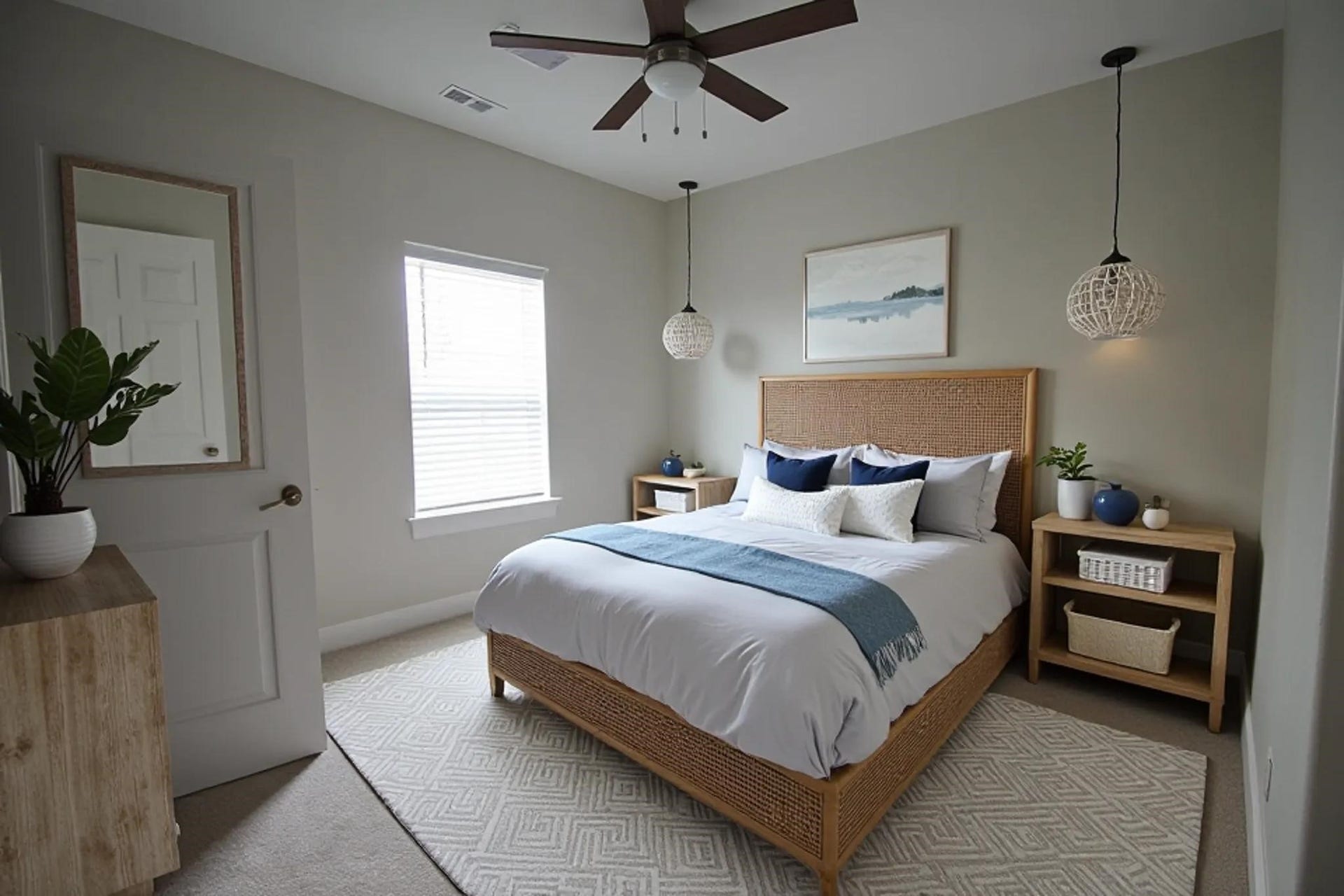 21325 Gulf Drive, Galveston, TX 77554 2nd Bedroom Staged