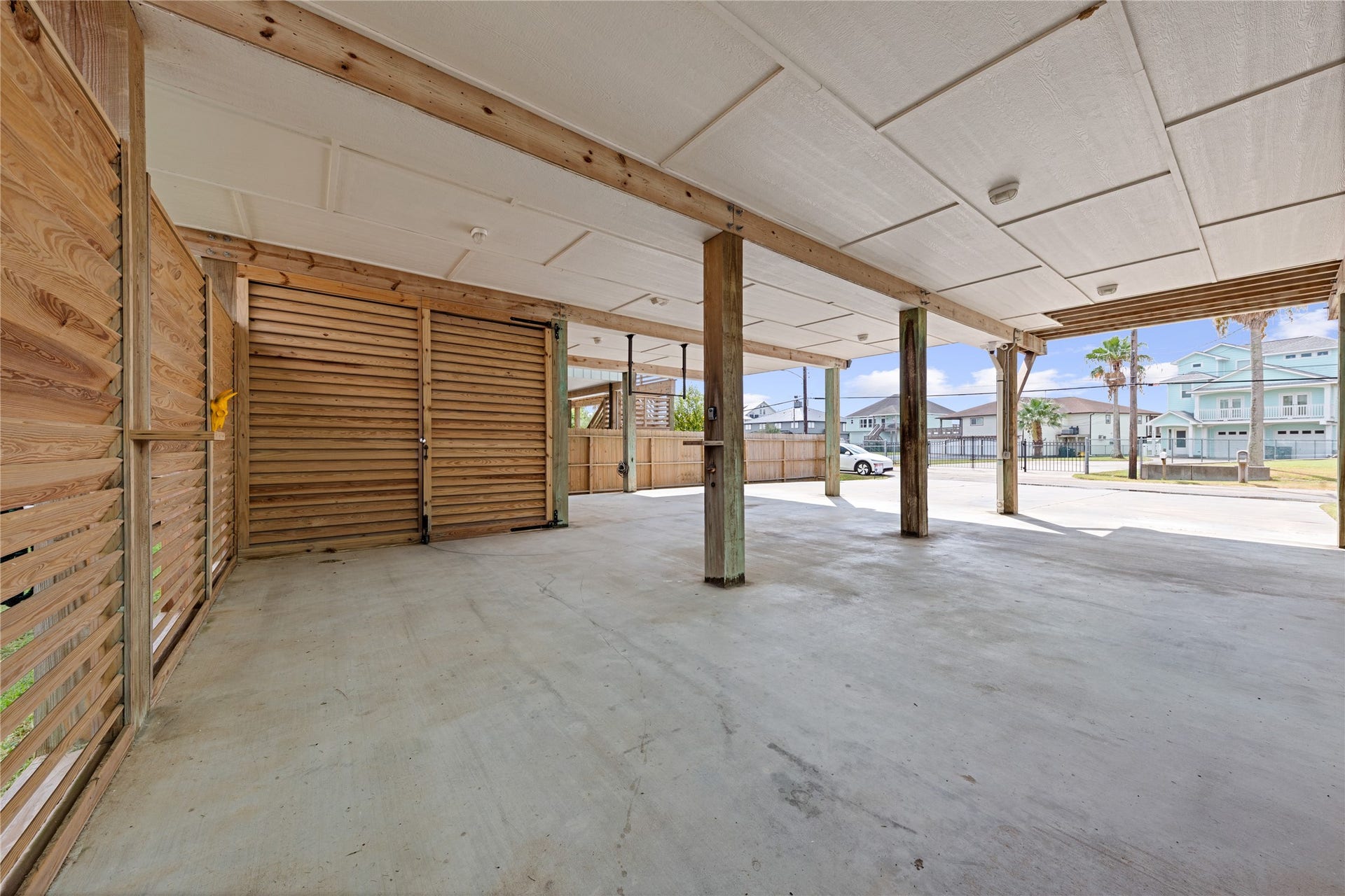 21325 Gulf Drive, Galveston, TX 77554 Extra Storage area, covered parking & Low Maintenance