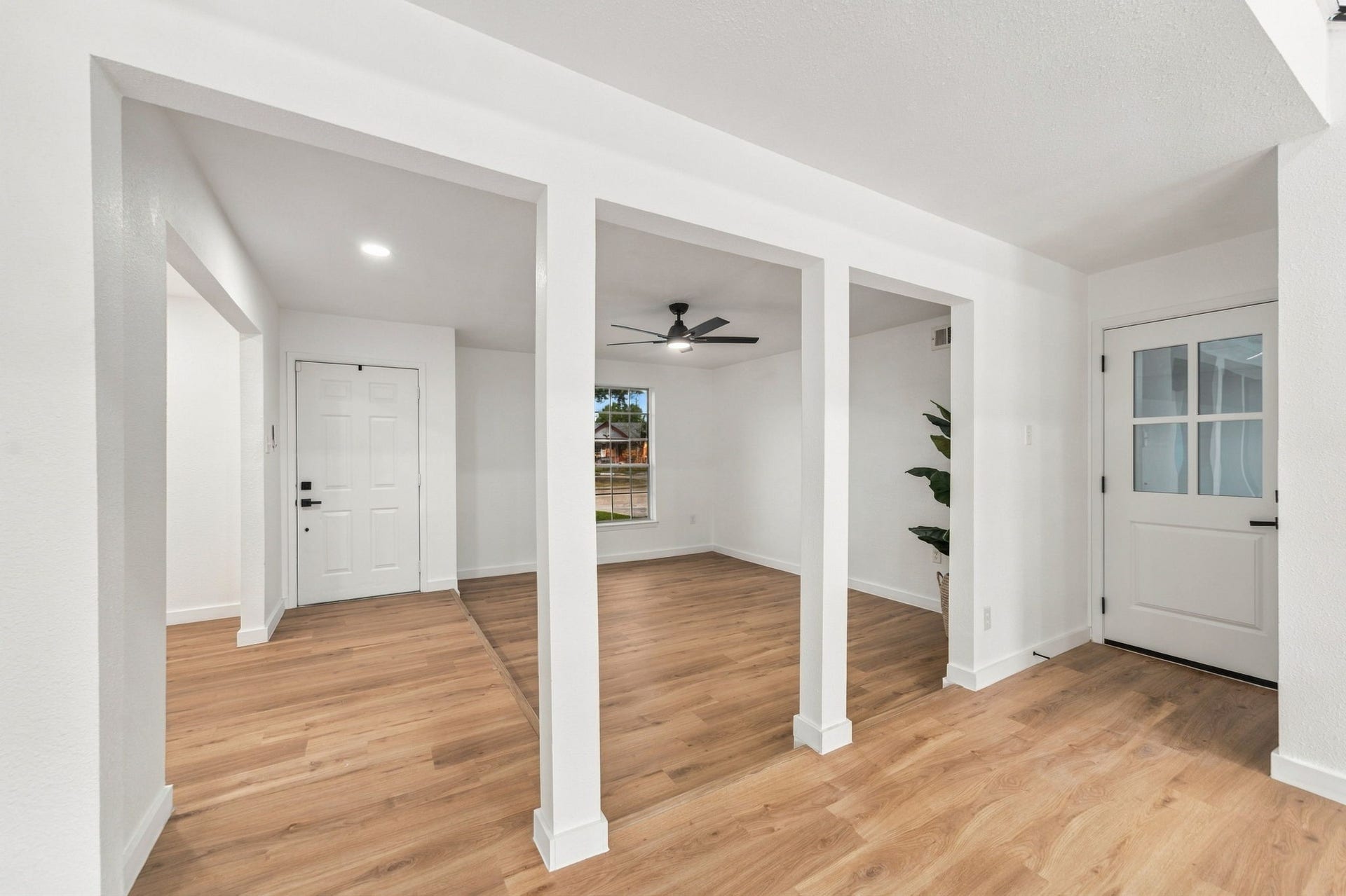 Another view of the inviting formal living space. This room would also make a great home office, kids playroom, etc.
