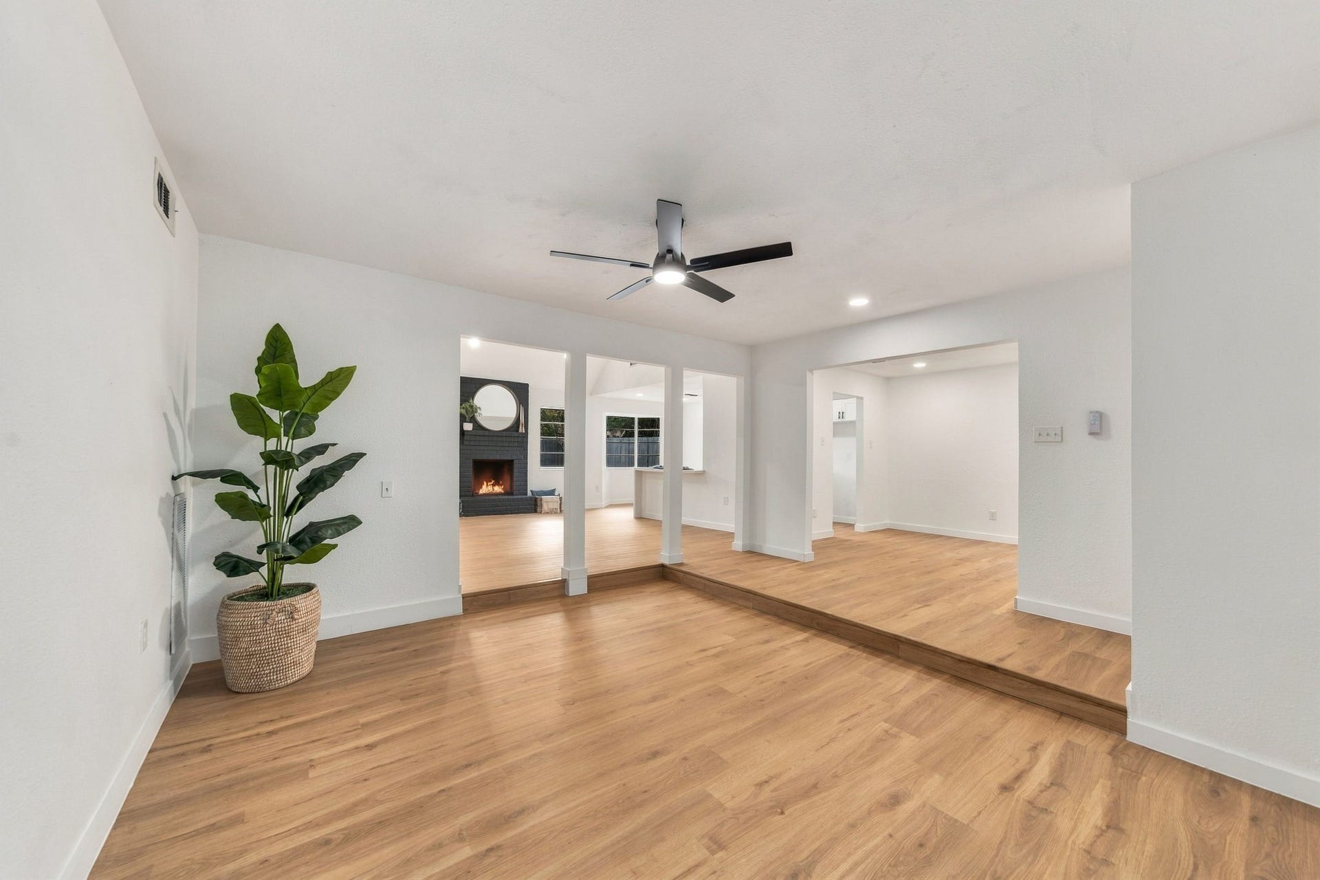 A versatile second living area with plenty of room to relax or entertain.