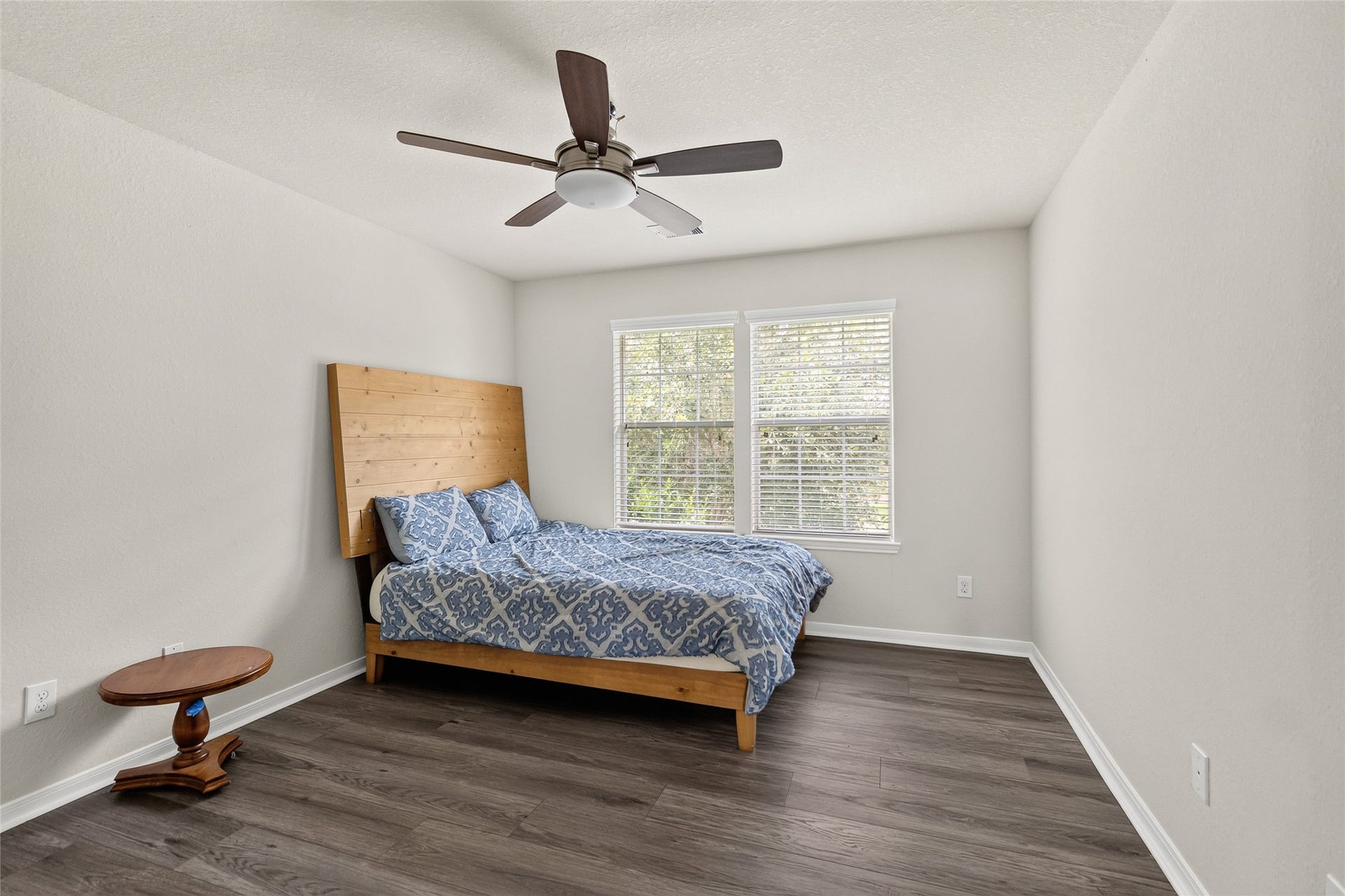 1231 Abigail Lane, Friendswood, TX 77546 Another inviting bedroom offers a bright, comfortable setting that's perfect for family, guests, or a private home office.
